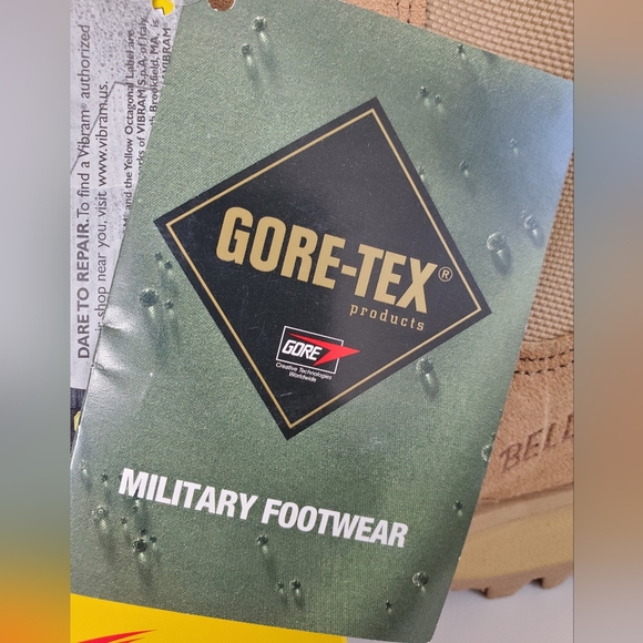 NWT Belleville Gore-Tex Military Footwear tan Combat boots size 5.5 - Picture 7 of 8